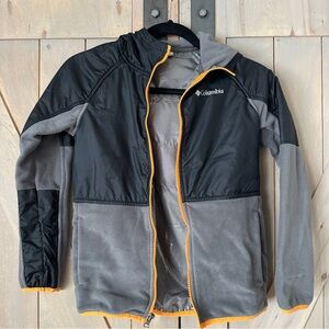 Boys Columbia Omni-Heat Zip Hooded Jacket Size M (10/12)